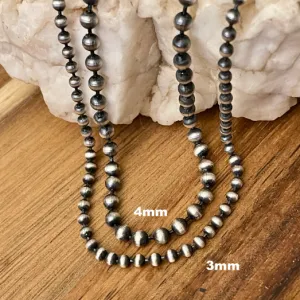 Sterling Silver Ball Chain | Silver Bead Chain Necklace