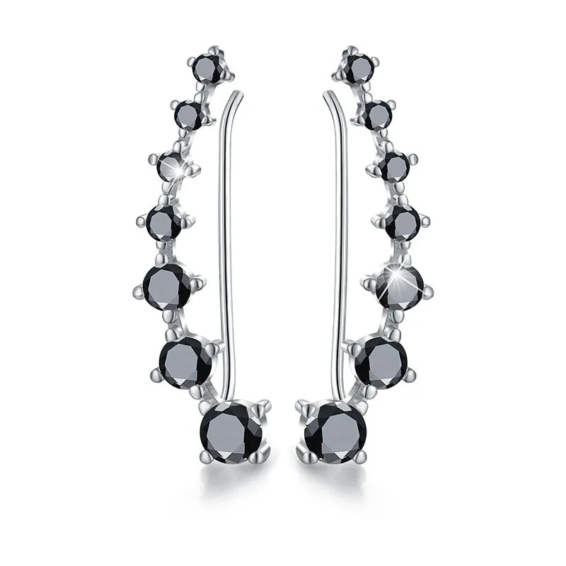 Sterling Silver Clasp-on Earrings