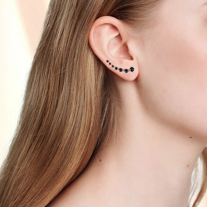 Sterling Silver Clasp-on Earrings
