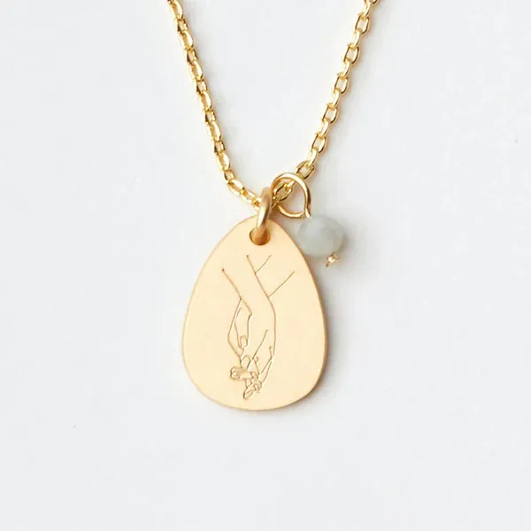 Stone Intention Charm Necklace