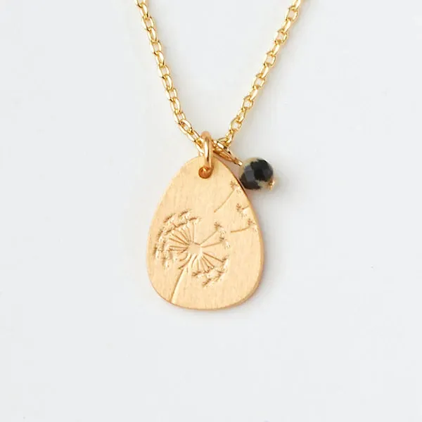 Stone Intention Charm Necklace