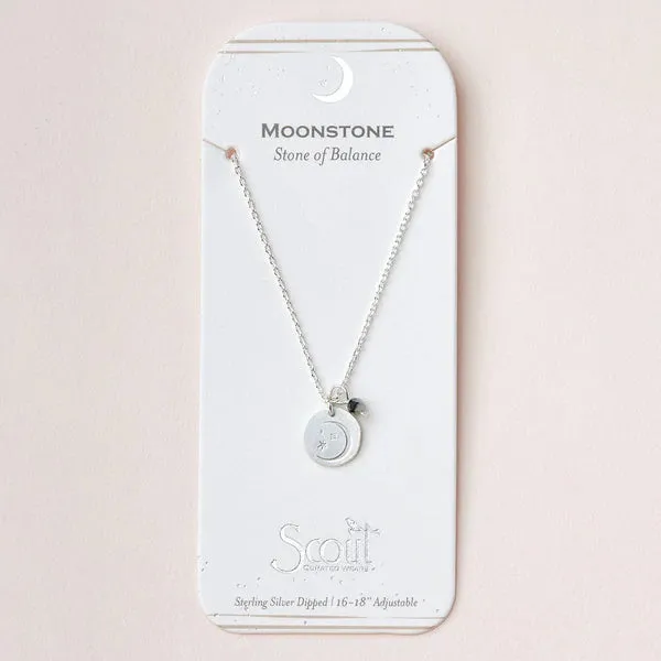 Stone Intention Charm Necklace