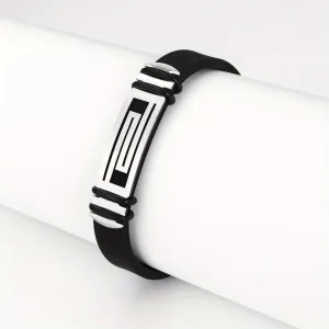Stylish Faux Leather Bracelet - Men's Gift