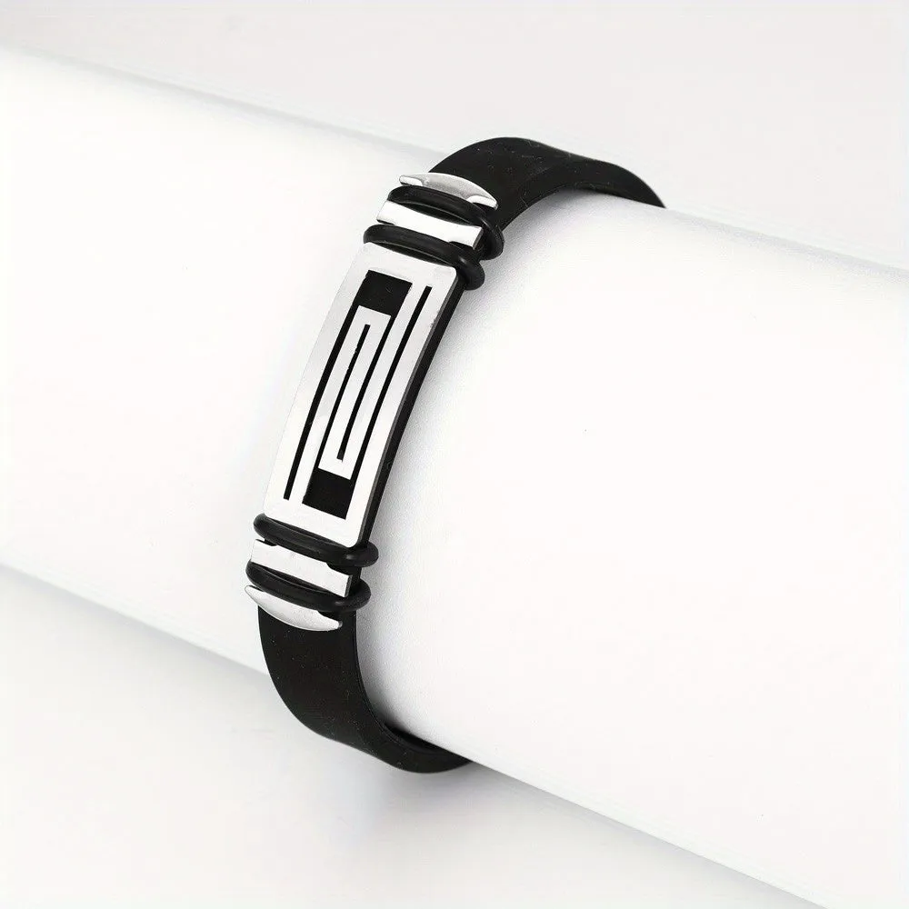 Stylish Faux Leather Bracelet - Men's Gift