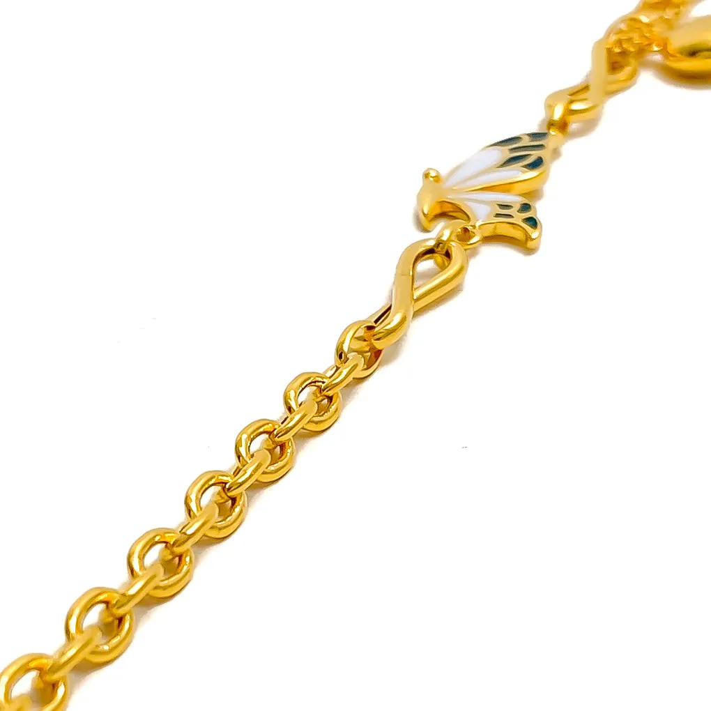 Stylish Radiant 21k Charm Bracelet
