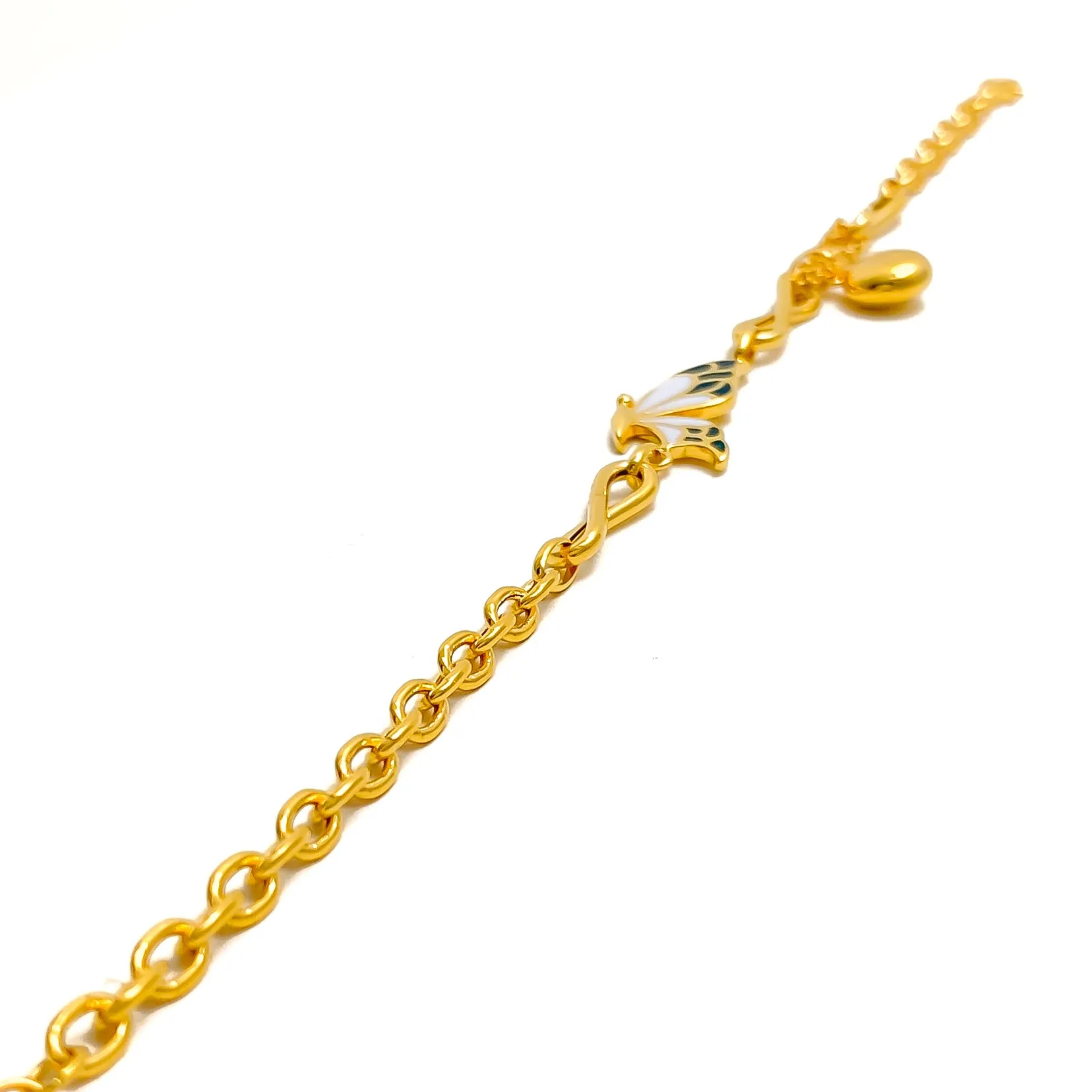 Stylish Radiant 21k Charm Bracelet