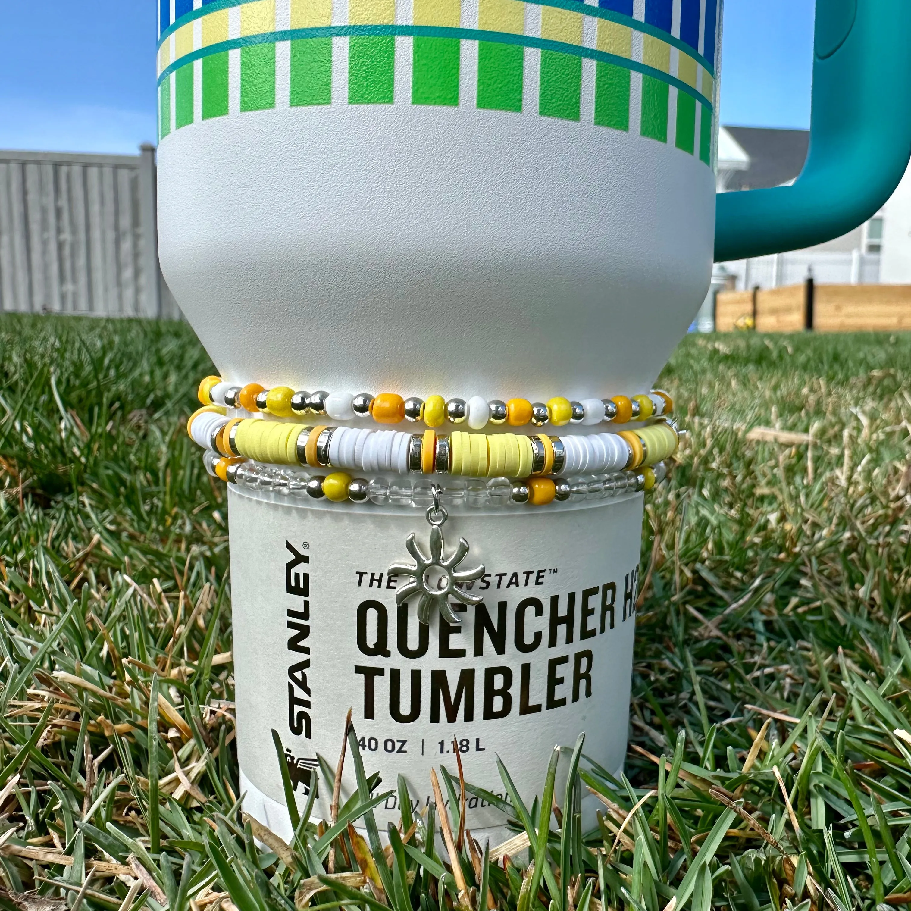 Summer Vibes Boot Bracelet Stack