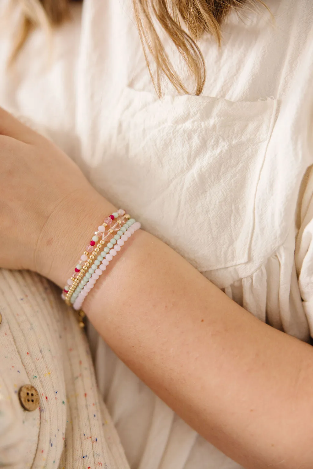 Sweetheart Bracelet (4MM beads)