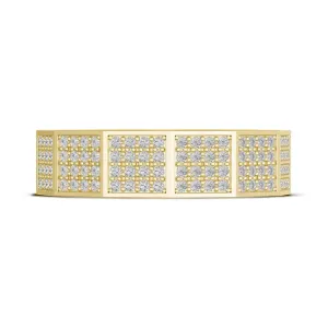 Tacori Diamond Faceted Full Coverage 6mm Wedding Band in High Polish 1526YDLG