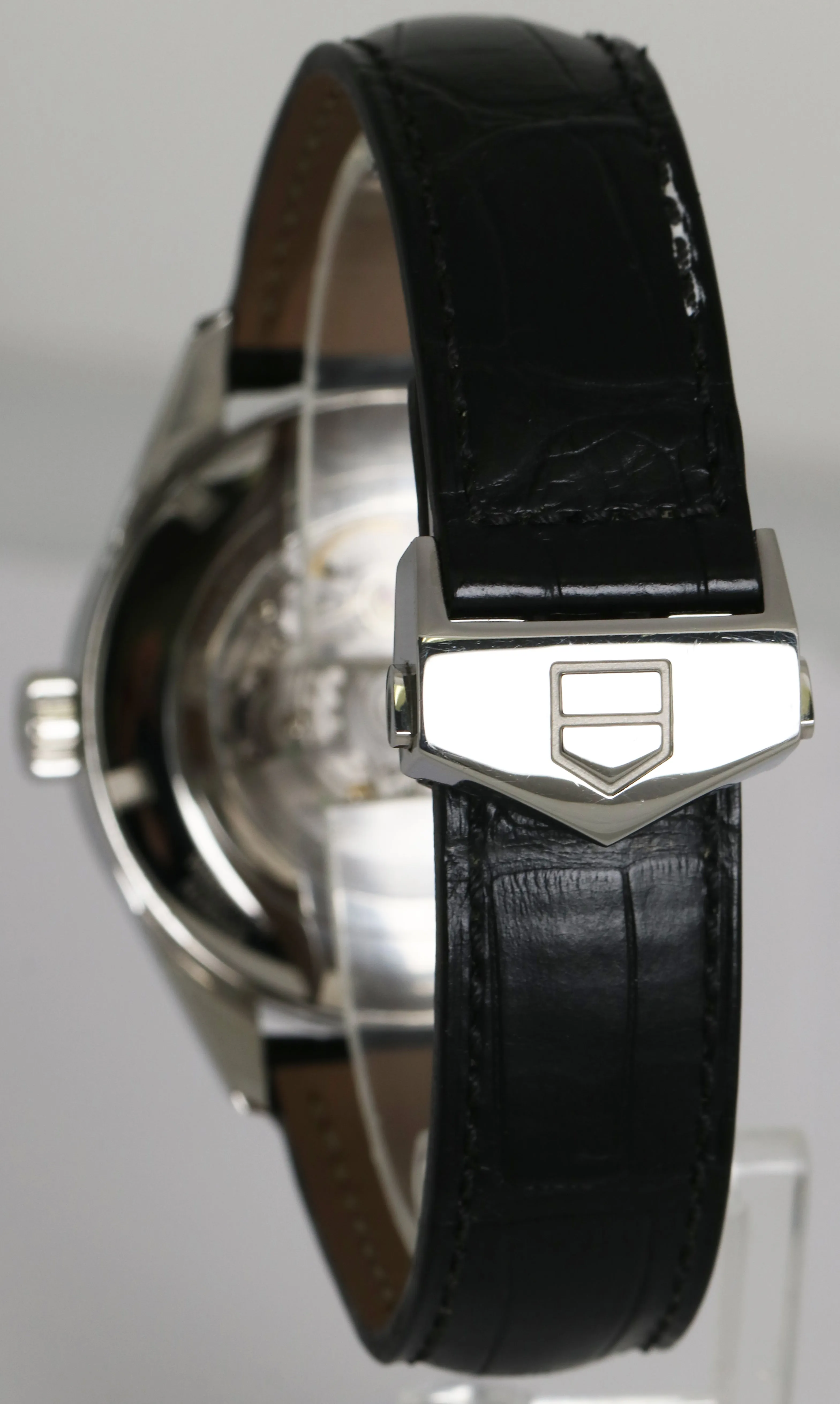 TAG Heuer Carrera Calibre 5 Day-Date Stainless Steel 41mm Watch WAR201C.FC6266