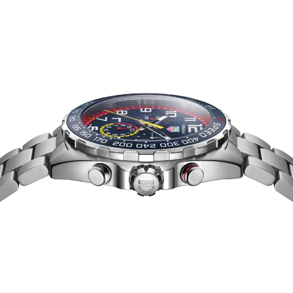 Tag Heuer Formula 1 Silver Stainless Steel Blue Dial Chronograph Quartz Watch for Gents - CAZ101AL.BA0842