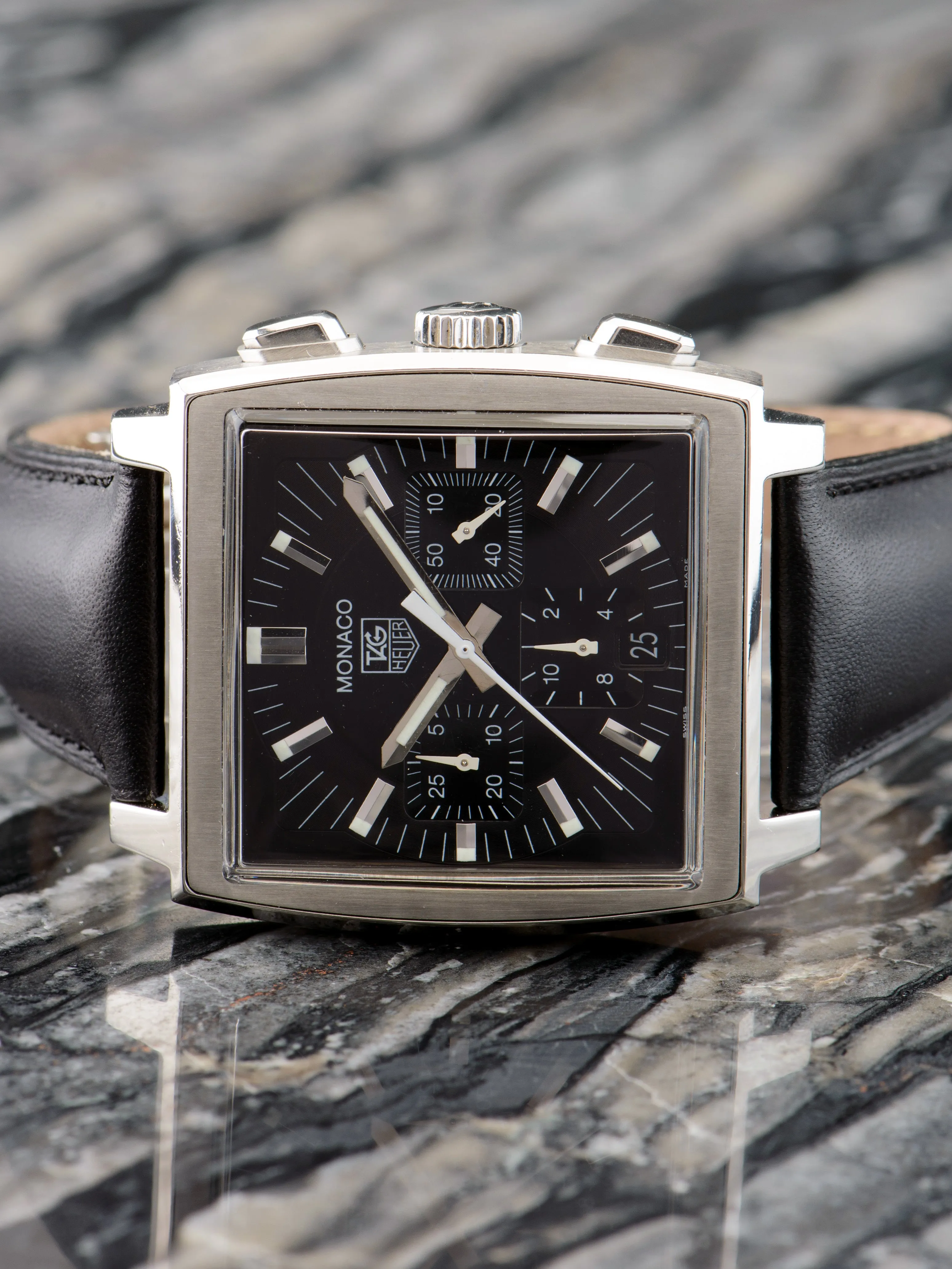 Tag Heuer Monaco (Ref. CW2111-0) "Black Dial