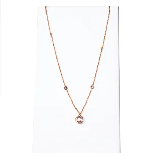 Terzihan Gold Necklace With Precious Stones