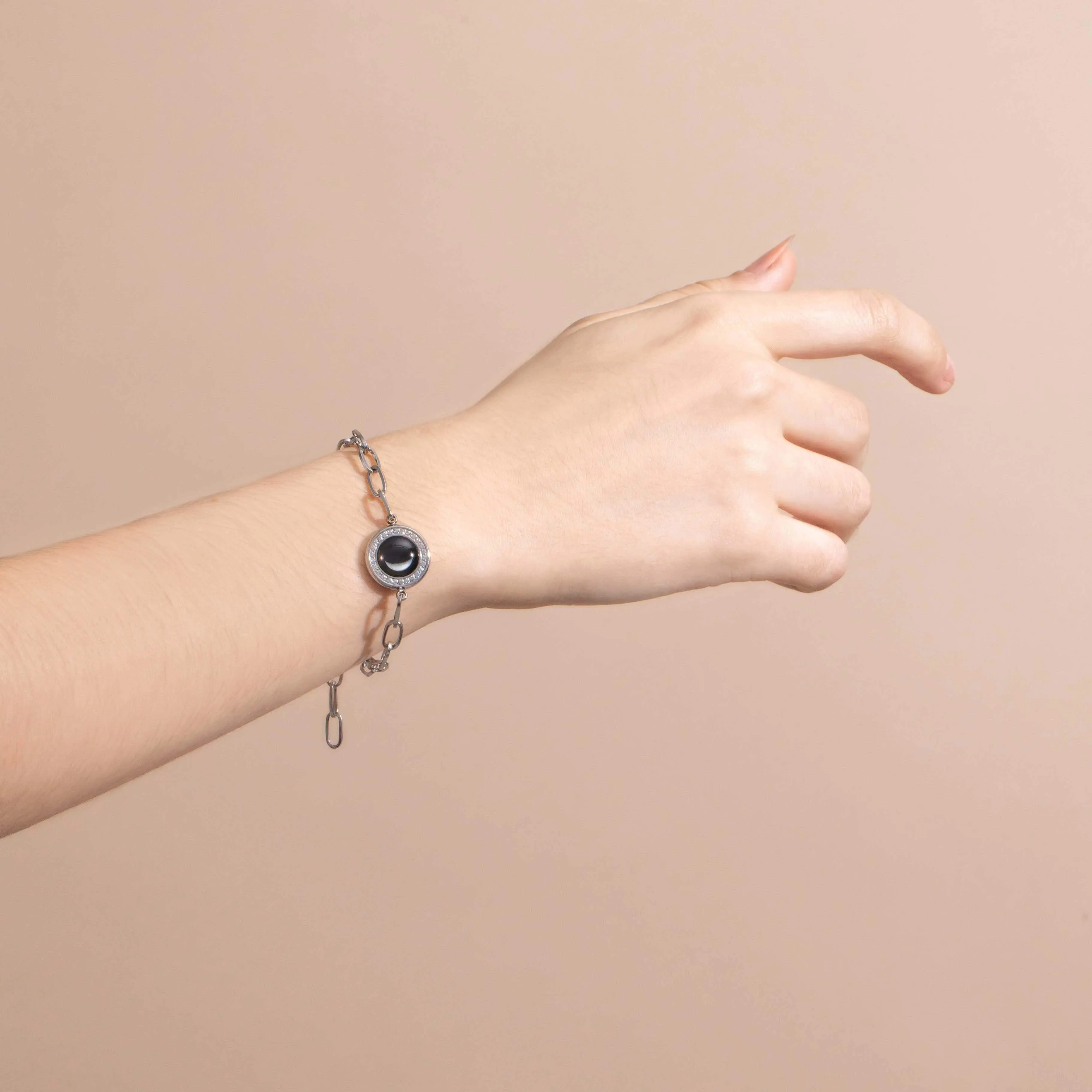 The Asterism Link Bracelet In Stainless Steel