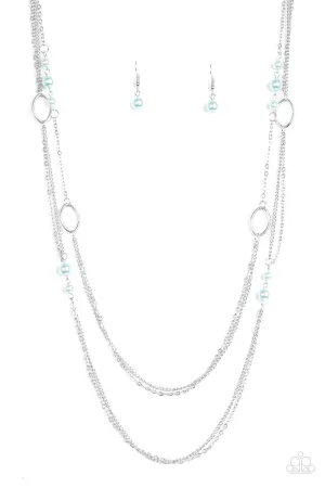 The New Girl in Town Blue Paparazzi Necklace