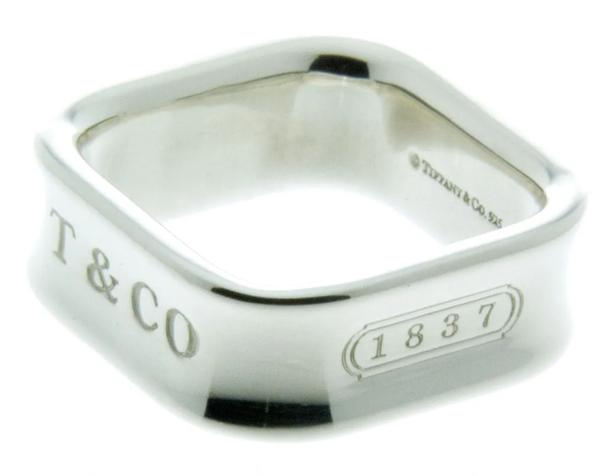 Tiffany & Co. 1837 Square Ring