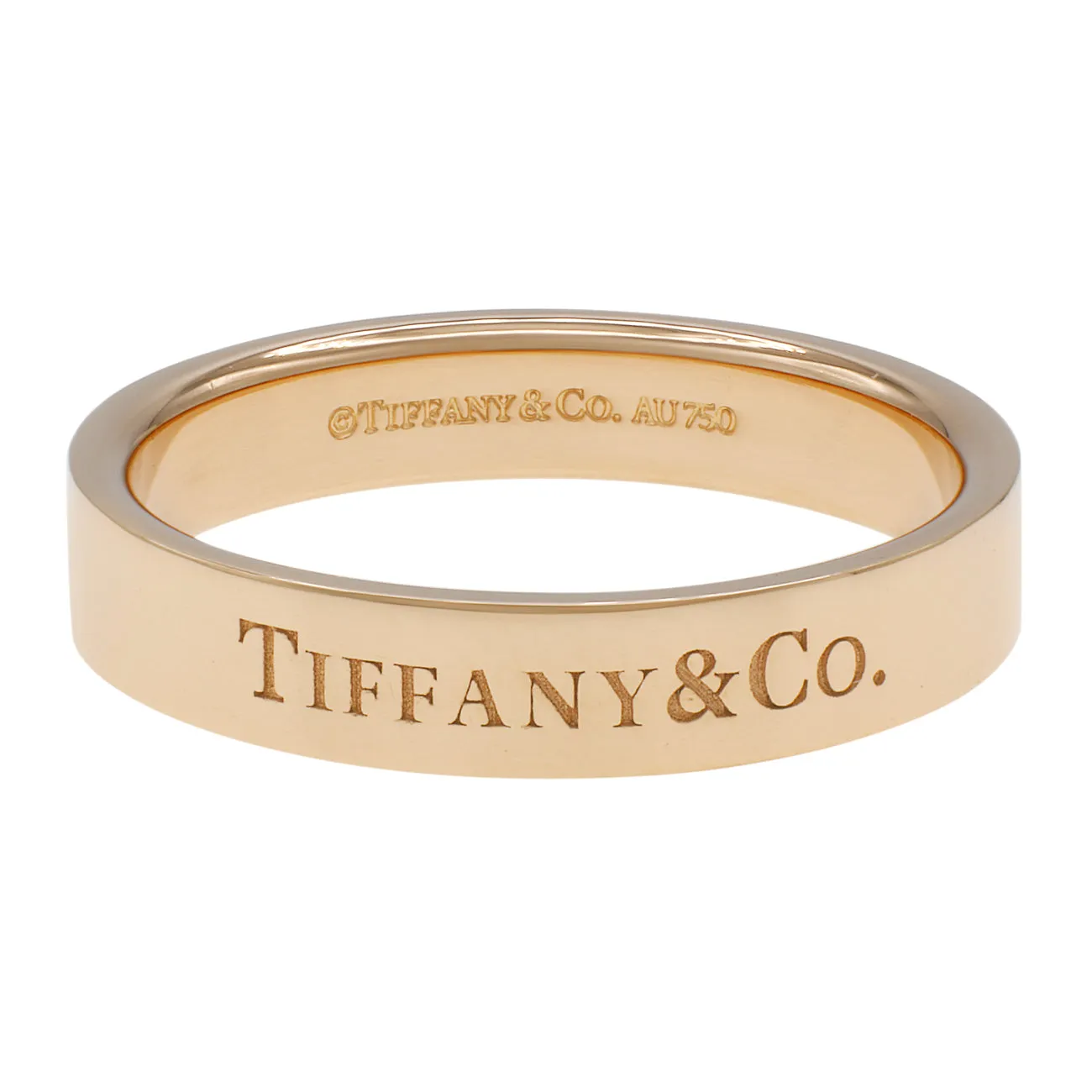 Tiffany & Co. 18K Rose Gold Band Ring