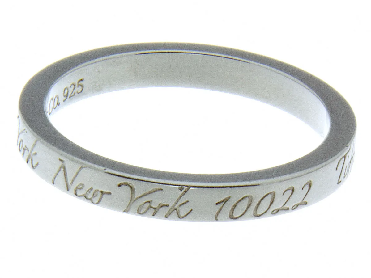 Tiffany & Co. Notes Band Ring