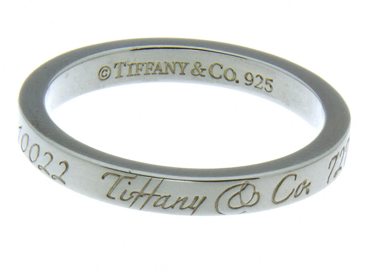 Tiffany & Co. Notes Band Ring