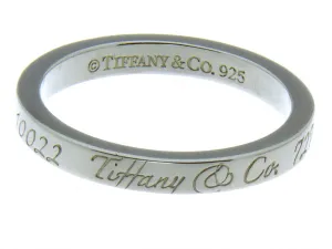Tiffany & Co. Notes Band Ring
