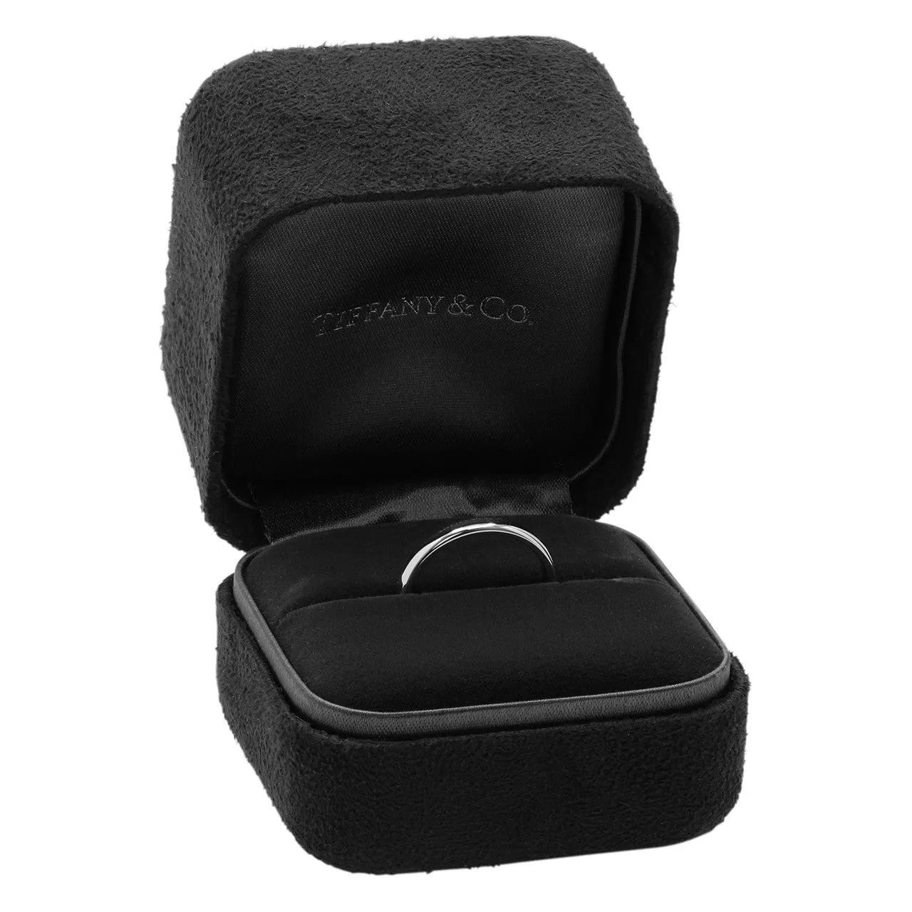Tiffany & Co. Platinum 3mm Wedding Band Ring
