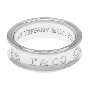 Tiffany & Co. Sterling Silver 1837 Band Ring
