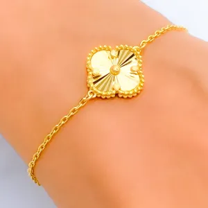 Timeless Charming 21k Gold Bracelet