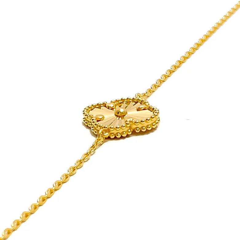 Timeless Charming 21k Gold Bracelet