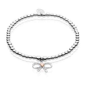 Tree of Life® Bow Silver Affinity Bead Bracelet