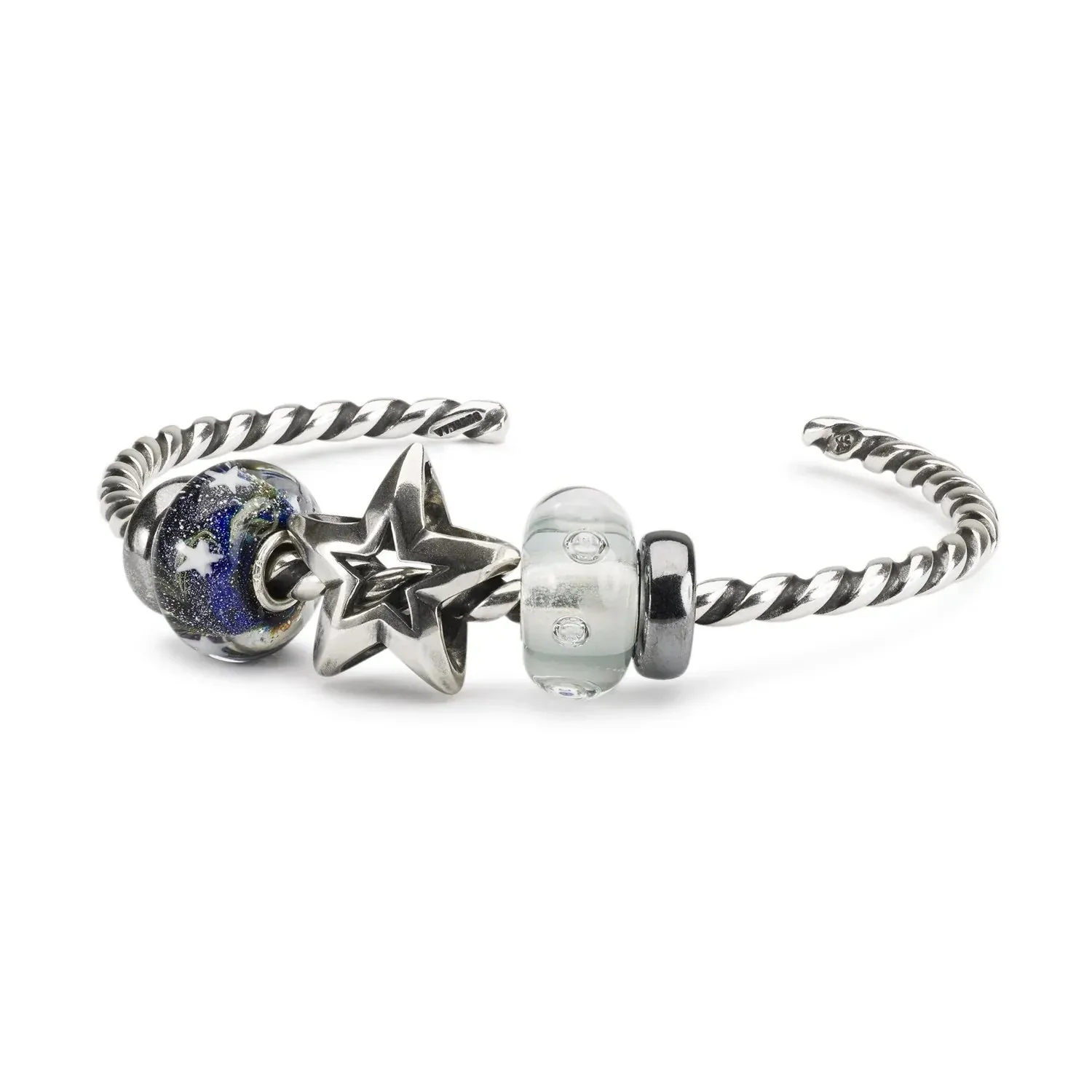 Trollbeads - Oxideraðir Silfurstopparar (2 stk)