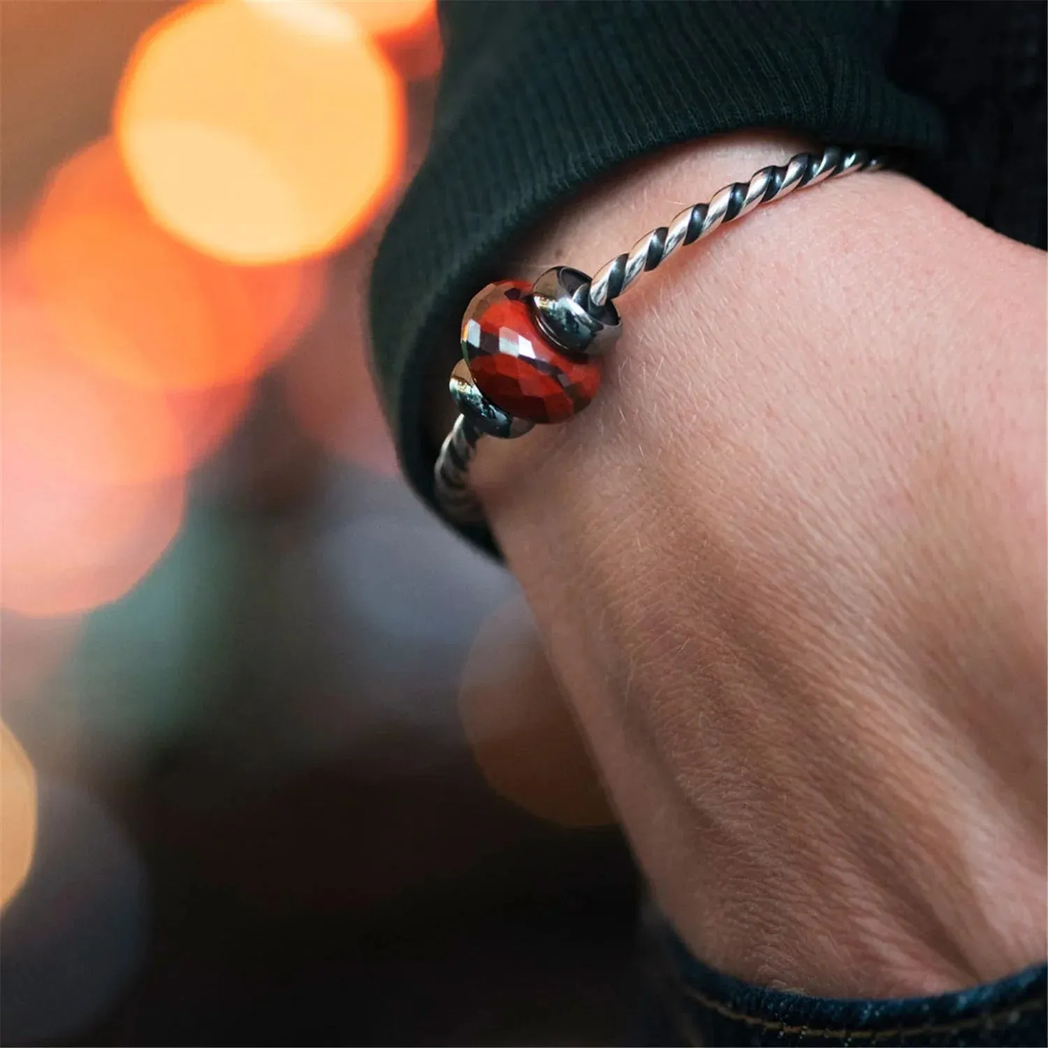 Trollbeads - Oxideraðir Silfurstopparar (2 stk)