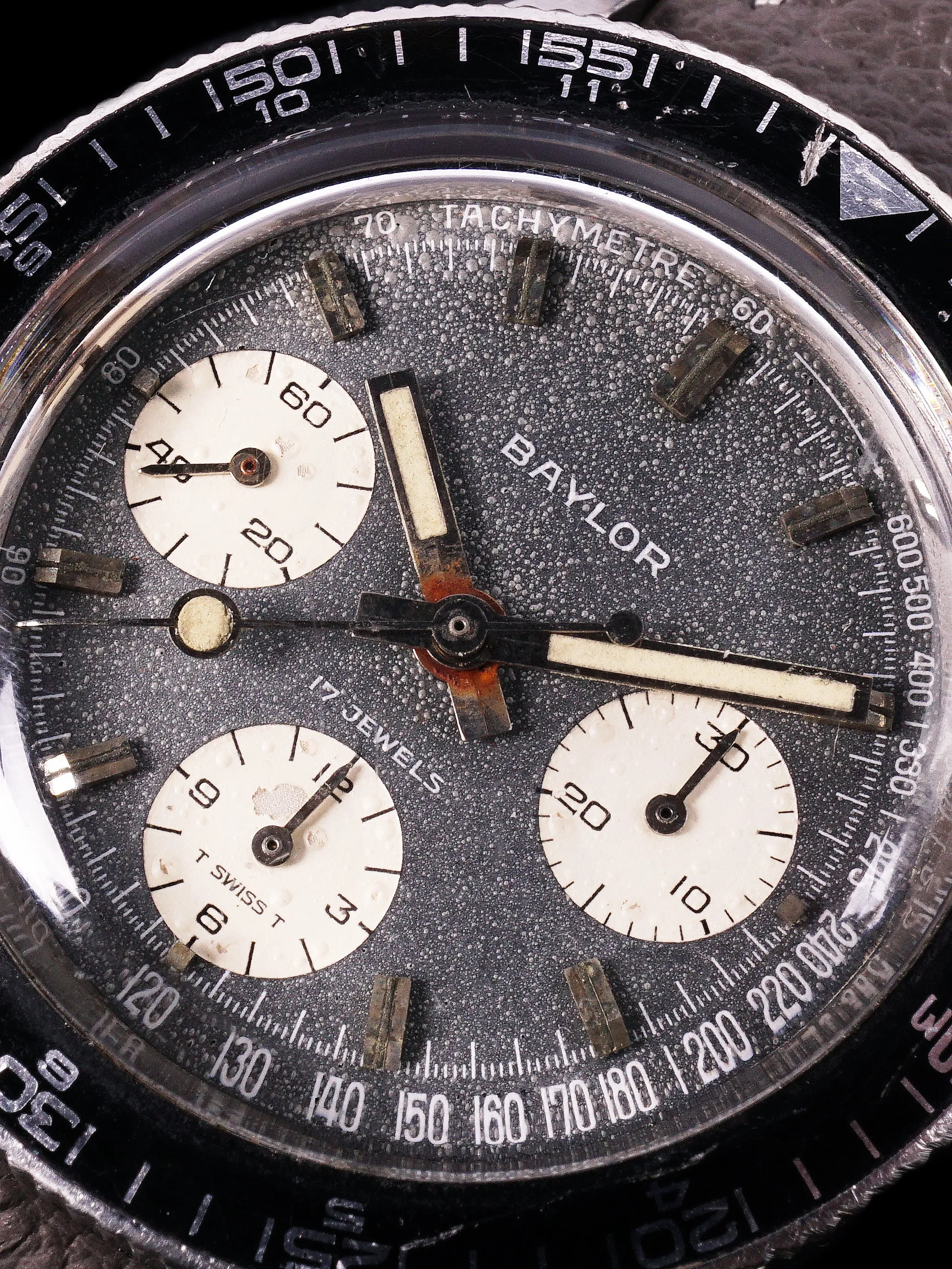 Tropical 1960s Baylor Chronograph "Denim Dial"