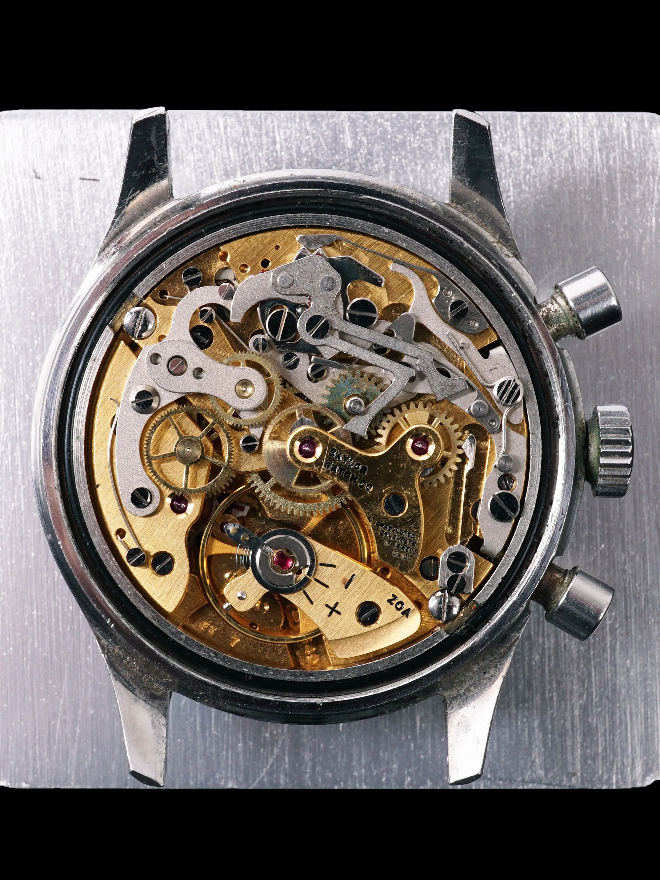 Tropical 1960s Baylor Chronograph "Denim Dial"