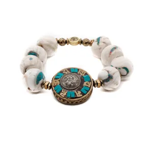 True Love Nepal Beaded Mantra Bracelet