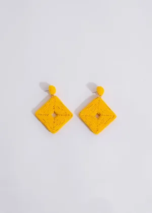 Try Me Earring Yellow