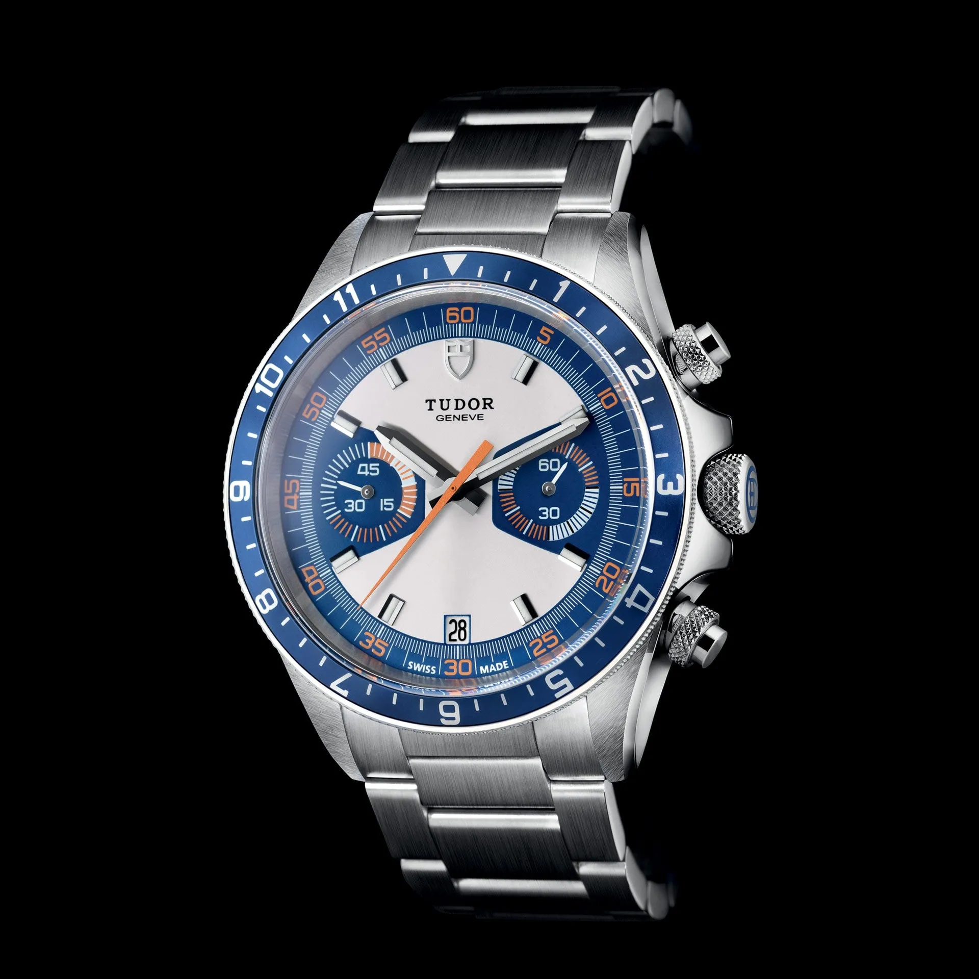 Tudor Heritage Chrono Blue, Stainless Steel, 42mm, Ref# M70330B-0004