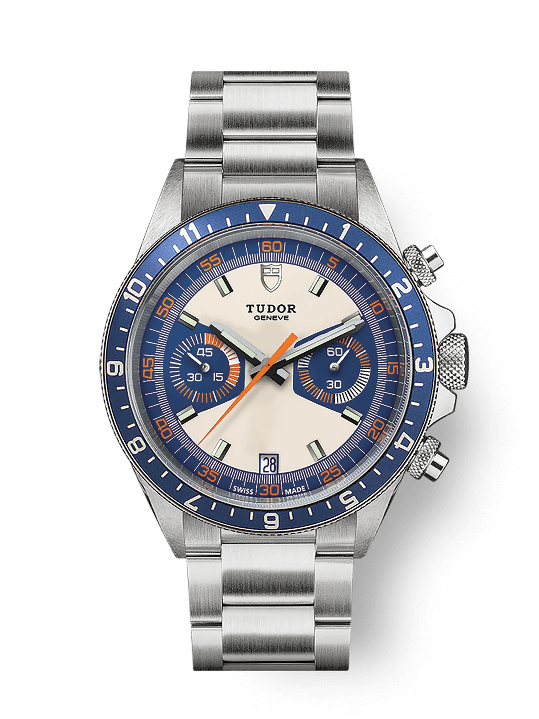 Tudor Heritage Chrono Blue, Stainless Steel, 42mm, Ref# M70330B-0004