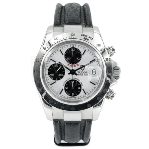 Tudor Prince Date "Tiger Woods" Chronograph 79260 in Steel on Strap