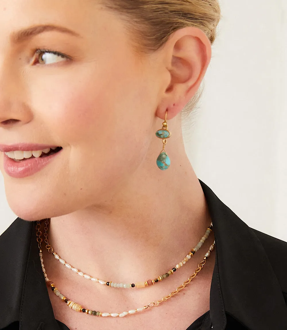 Turquoise Drop Earrings