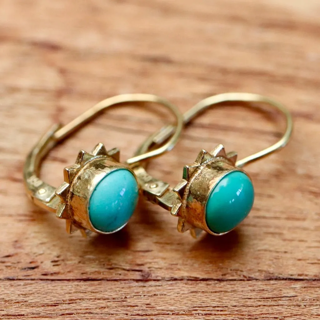 Turquoise Rapture Earrings