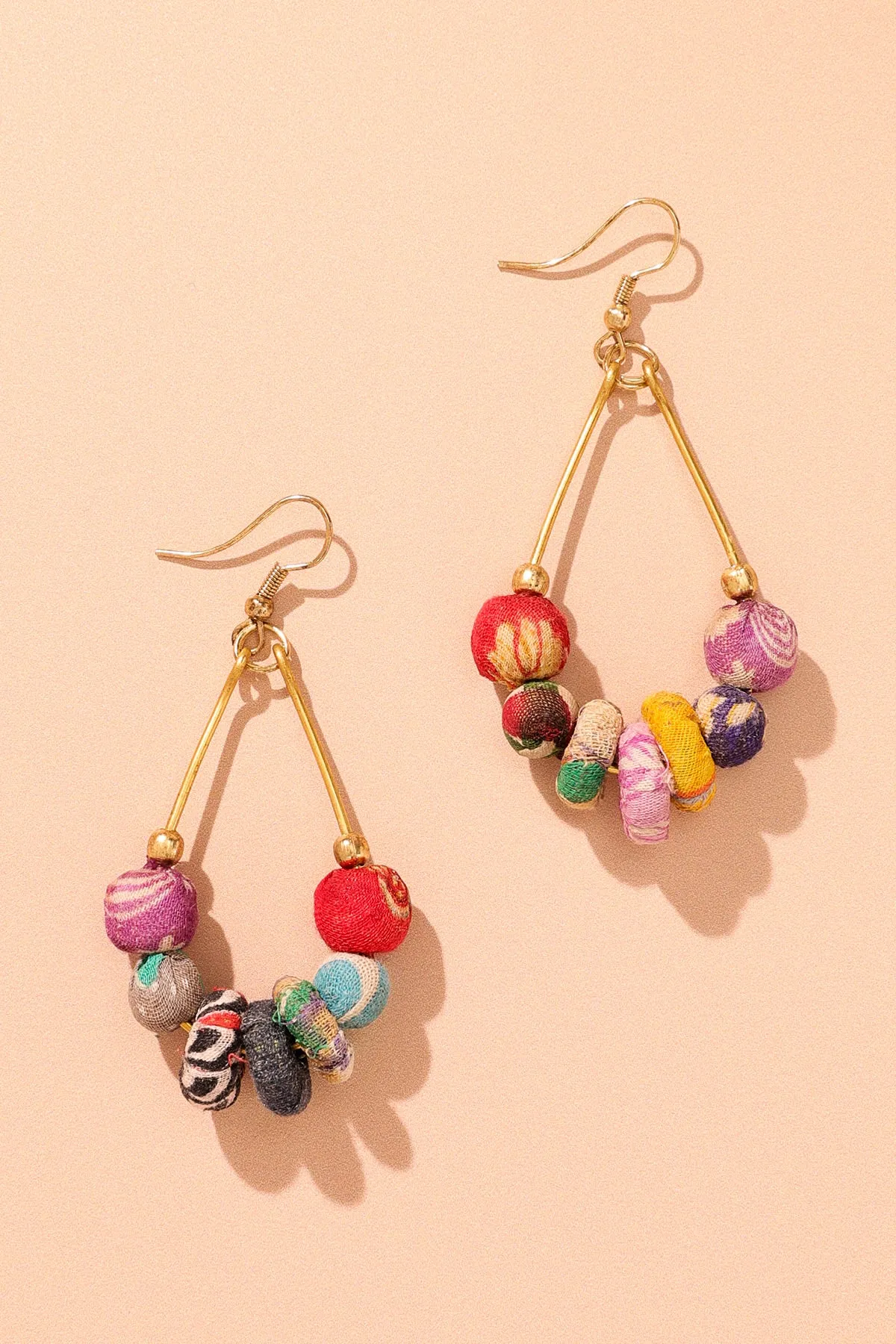 Vibrant Beaded Earrings