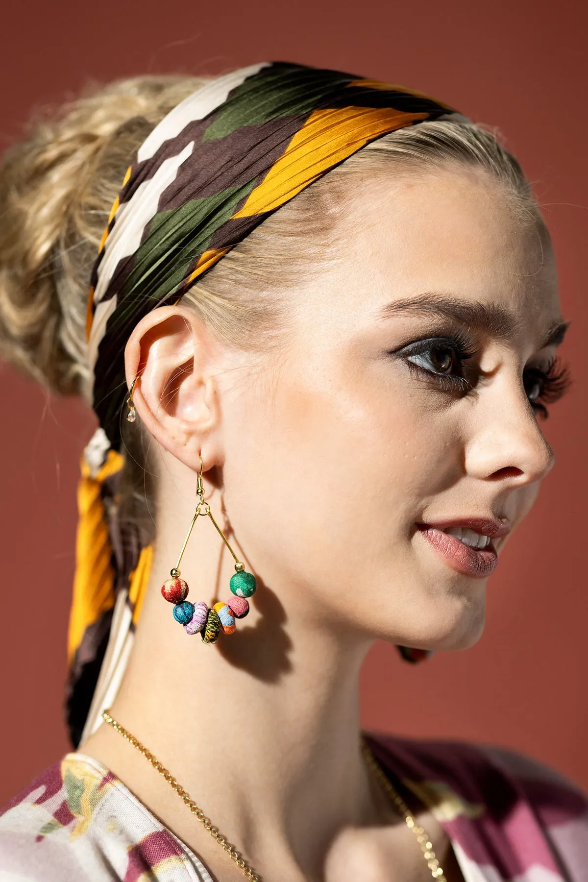 Vibrant Beaded Earrings