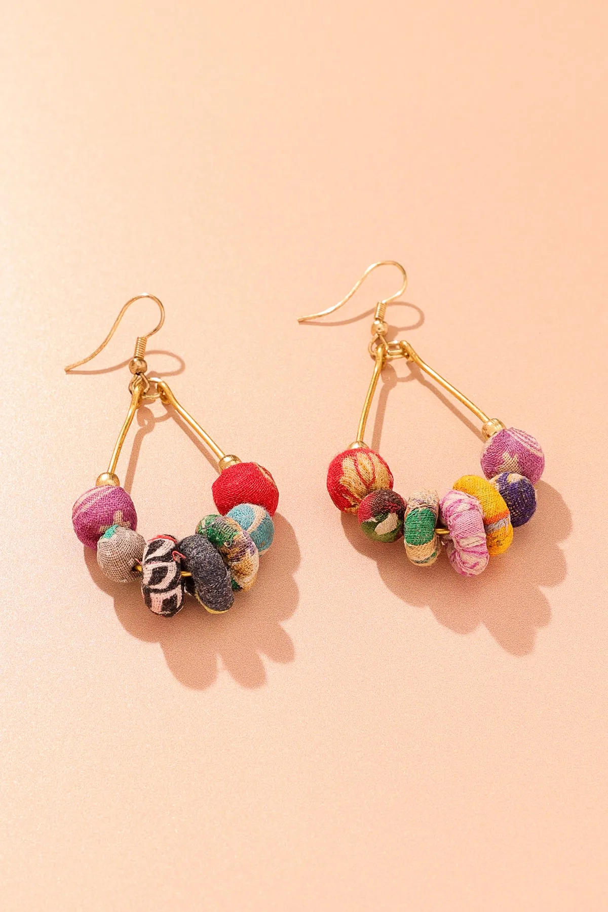 Vibrant Beaded Earrings