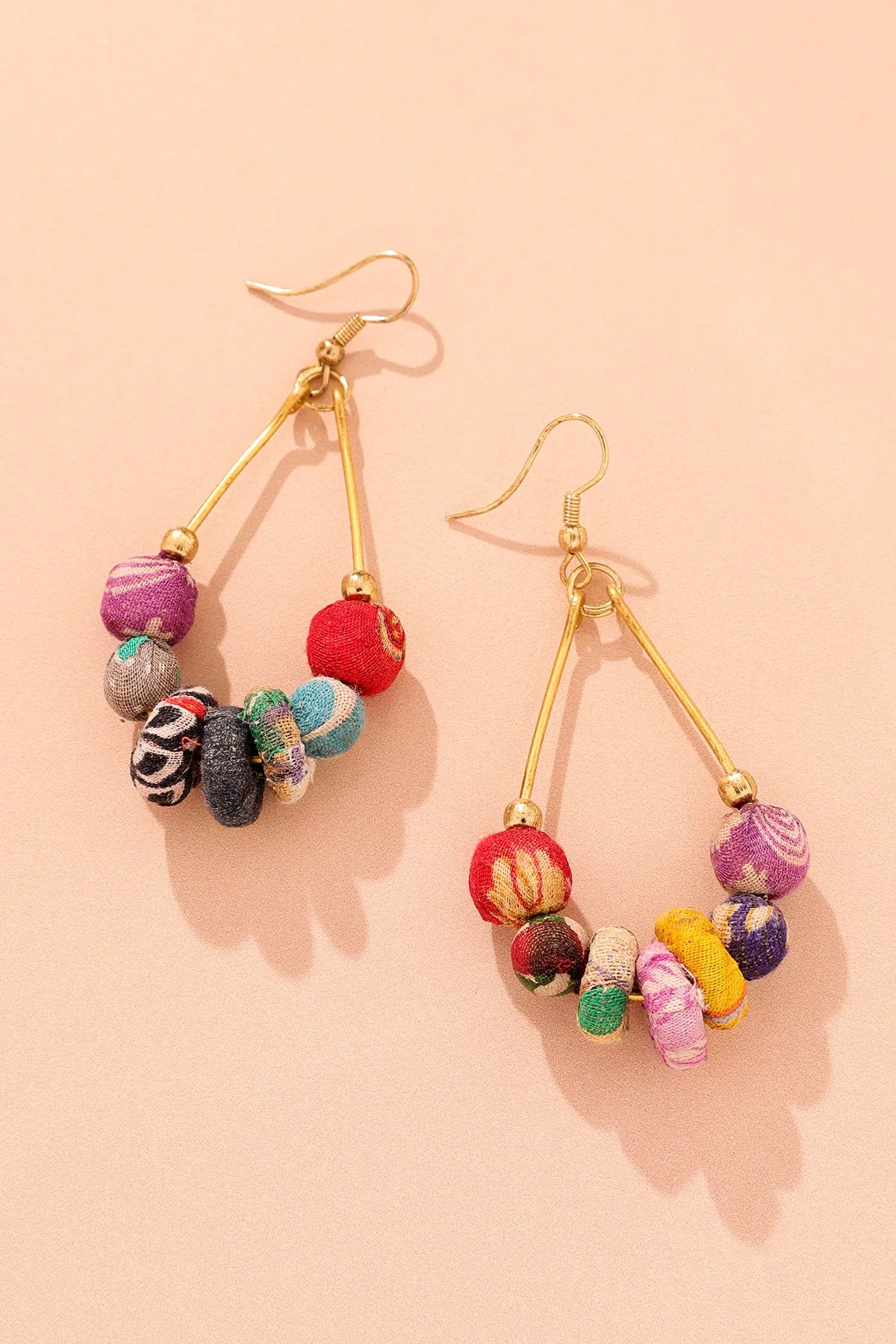 Vibrant Beaded Earrings