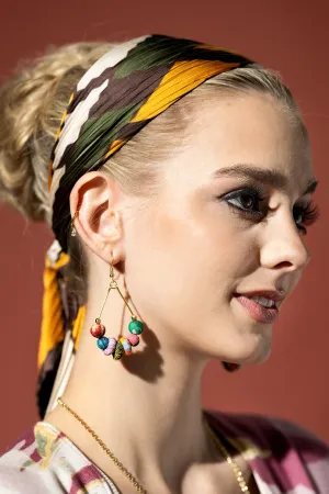 Vibrant Beaded Earrings
