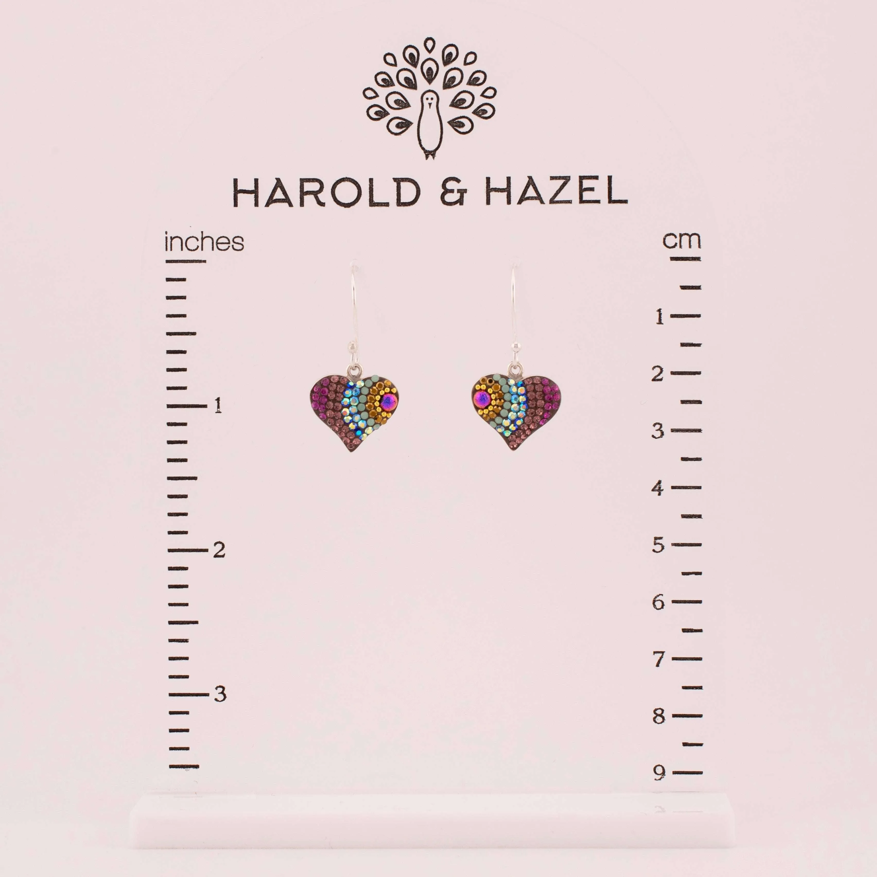 Vibrant Heart Earrings (Twilight)