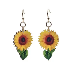 Vibrant Sunflower Earrings #1688