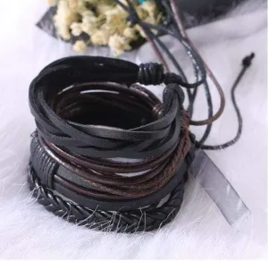 Viking Leather Wristband