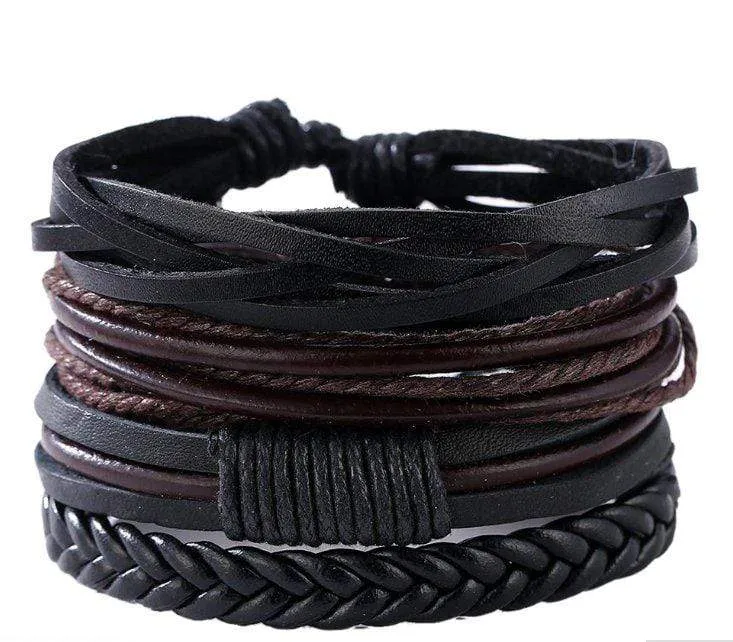 Viking Leather Wristband
