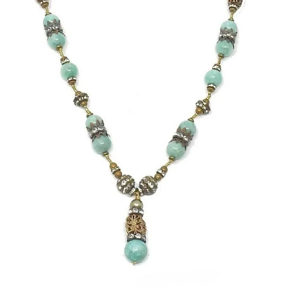 Vintage Beads and Turquoise